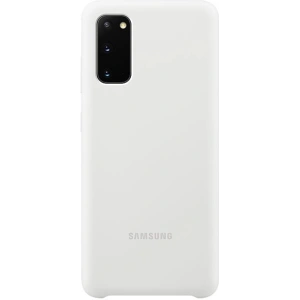 Hurtownia GSM - Etui Samsung Galaxy S20 EF-PG980TW biały/white Silicone Cover - SMG110WHT - {ean13} - Hurt