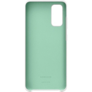 Hurtownia GSM - Etui Samsung Galaxy S20 EF-PG980TW biały/white Silicone Cover - SMG110WHT - {ean13} - Hurt