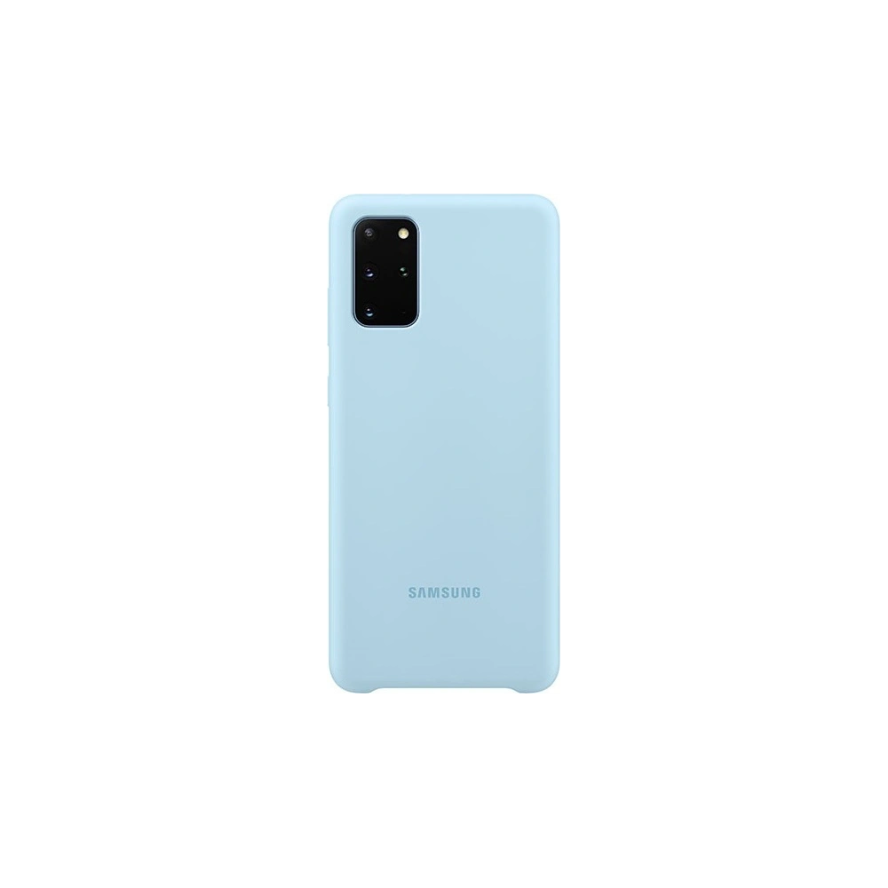 Hurtownia GSM - Etui Samsung Galaxy S20+ Plus EF-PG985TL niebieski/sky blue Silicone Cover - SMG113BLU - {ean13} - Hurt