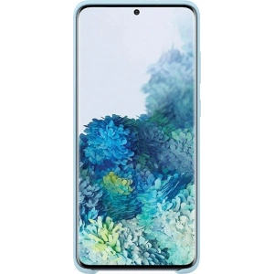 Hurtownia GSM - Etui Samsung Galaxy S20+ Plus EF-PG985TL niebieski/sky blue Silicone Cover - SMG113BLU - {ean13} - Hurt