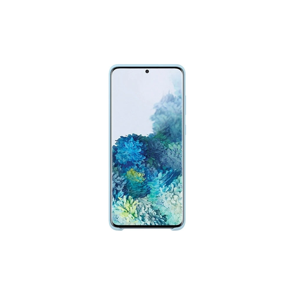 Hurtownia GSM - Etui Samsung Galaxy S20+ Plus EF-PG985TL niebieski/sky blue Silicone Cover - SMG113BLU - {ean13} - Hurt