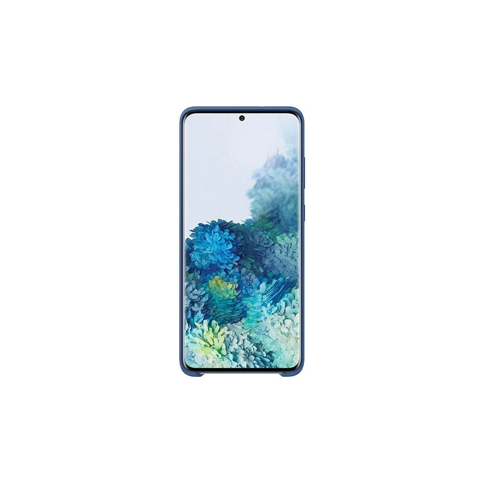 Hurtownia GSM - Etui Samsung Galaxy S20+ Plus EF-PG985TN granatowy/navy Silicone Cover - SMG114NAV - {ean13} - Hurt