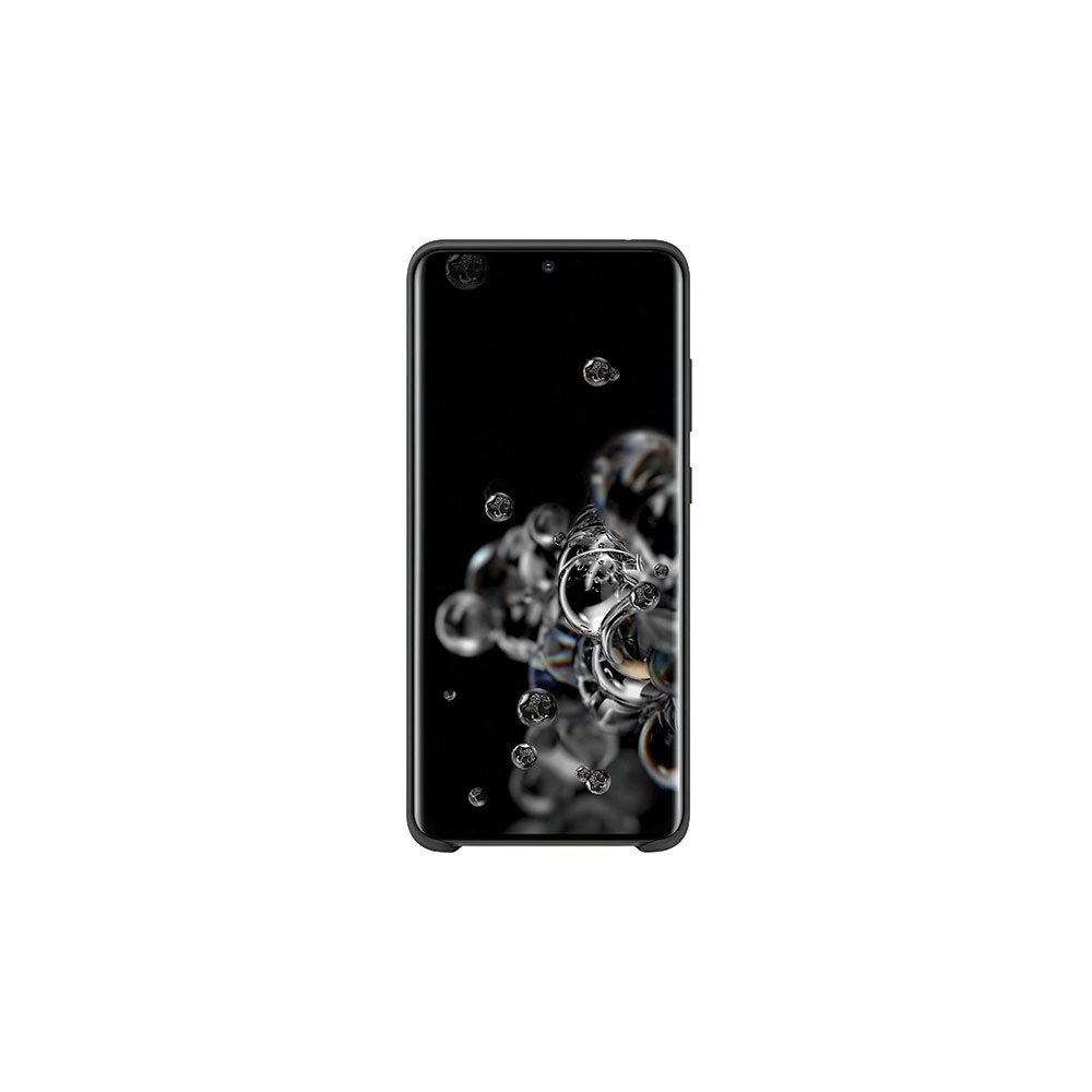 Hurtownia GSM - Etui Samsung Galaxy S20 Ultra EF-PG988TB czarny/black Silicone Cover - SMG117BLK - {ean13} - Hurt