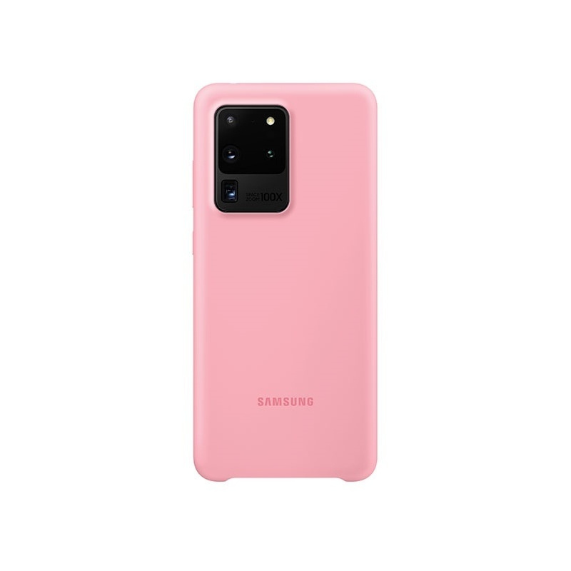 Hurtownia Samsung - 8806090267123 - SMG121PNK - Etui Samsung Galaxy S20 Ultra EF-PG988TP różowy/pink Silicone Cover - B2B homescreen