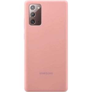 Hurtownia GSM - Etui Samsung Galaxy Note 20 EF-PN980TA kupferbraun/Silicone Cover - SMG123BR - {ean13} - Hurt