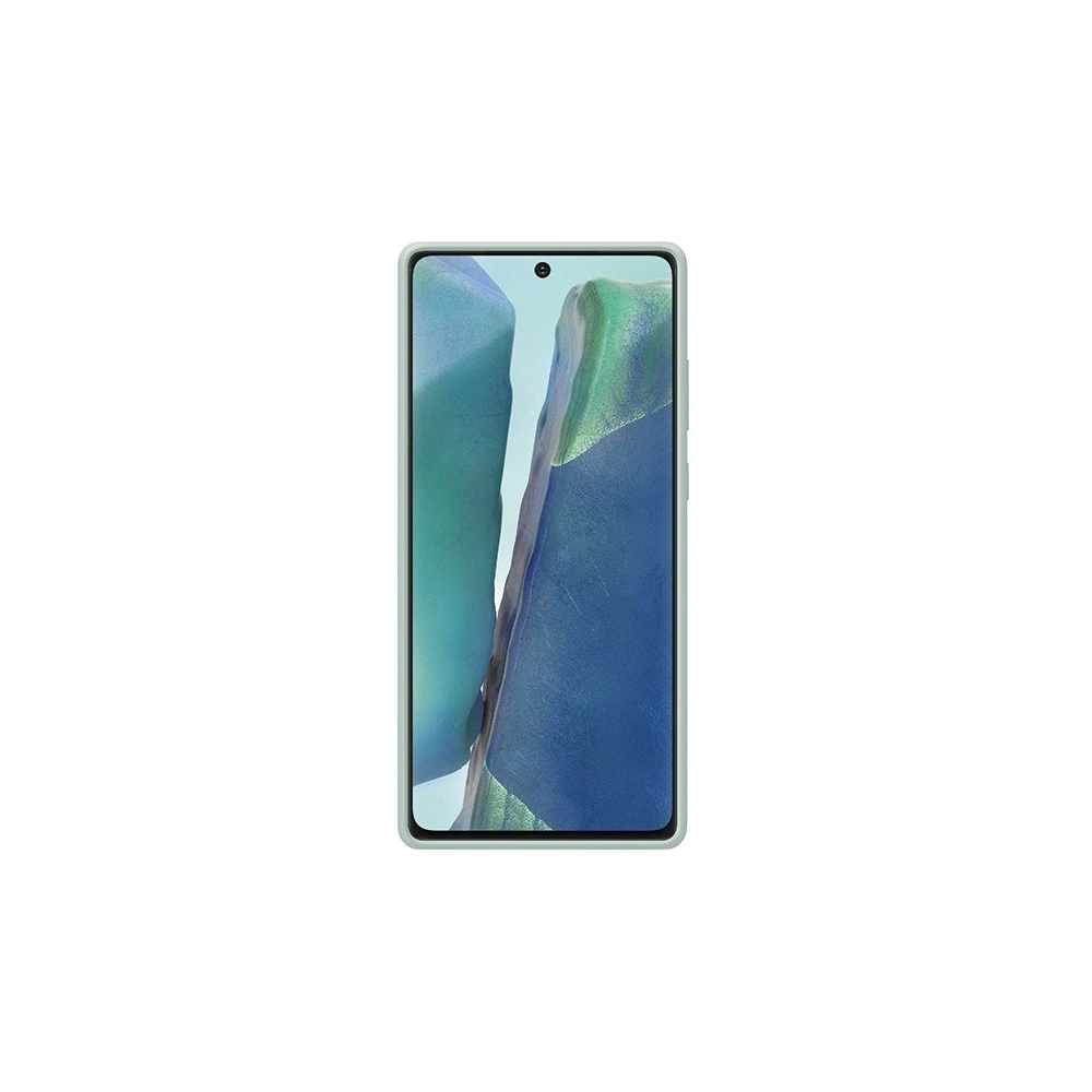 Wholesale Samsung Galaxy Note 20 EF-PN980TM mint Silicone Cover - SMG125MNT - {ean13} - Hurt