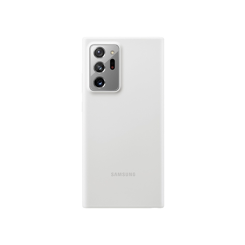 Hurtownia Samsung - 8806090560408 - SMG128WHTSLV - Etui Samsung Galaxy Note 20 Ultra EF-PN985TW białe srebro/white silver Silicone Cover - B2B homescreen