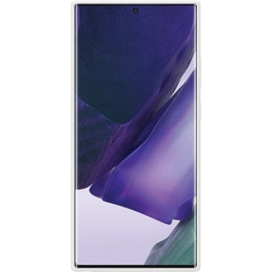 Hurtownia GSM - Etui Samsung Galaxy Note 20 Ultra EF-PN985TW białe srebro/white silver Silicone Cover - SMG128WHTSLV - {ean13} - Hurt