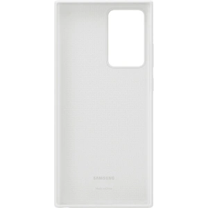 Hurtownia GSM - Etui Samsung Galaxy Note 20 Ultra EF-PN985TW białe srebro/white silver Silicone Cover - SMG128WHTSLV - {ean13} - Hurt