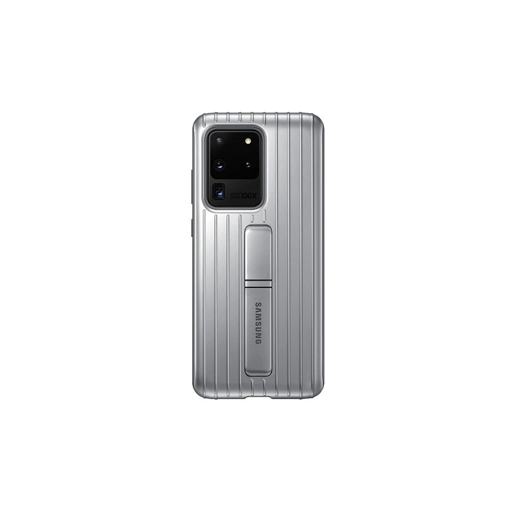 Hurtownia GSM - Etui Samsung Galaxy S20 Ultra EF-RG988CS srebrny/silver Protective Standing Cover - SMG140SLV - {ean13} - Hurt