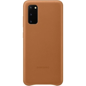 Hurtownia GSM - Etui Samsung Galaxy S20 EF-VG980LA brązowy/brown Leather Cover - SMG146BR - {ean13} - Hurt