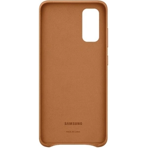 Hurtownia GSM - Etui Samsung Galaxy S20 EF-VG980LA brązowy/brown Leather Cover - SMG146BR - {ean13} - Hurt