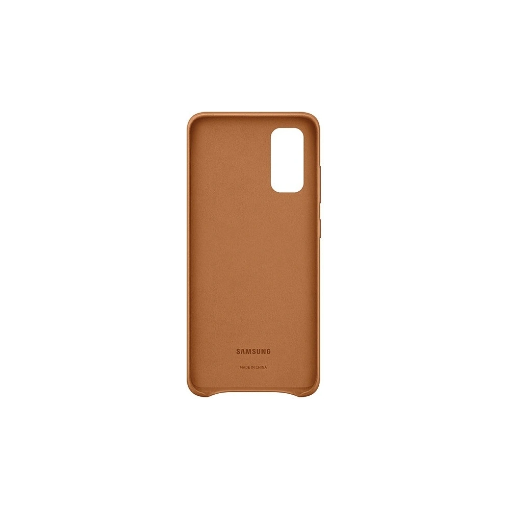 Wholesale Samsung Galaxy S20 EF-VG980LA brown Leather Cover - SMG146BR - {ean13} - Hurt