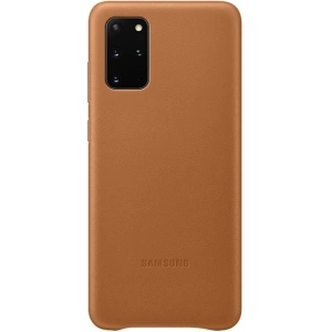 Hurtownia GSM - Etui Samsung Galaxy S20+ Plus EF-VG985LA brązowy/brown Leather Cover - SMG151BR - {ean13} - Hurt