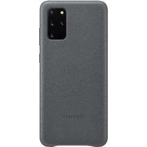 Samsung Galaxy S20+ Plus EF-VG985LJ gray Leather Cover