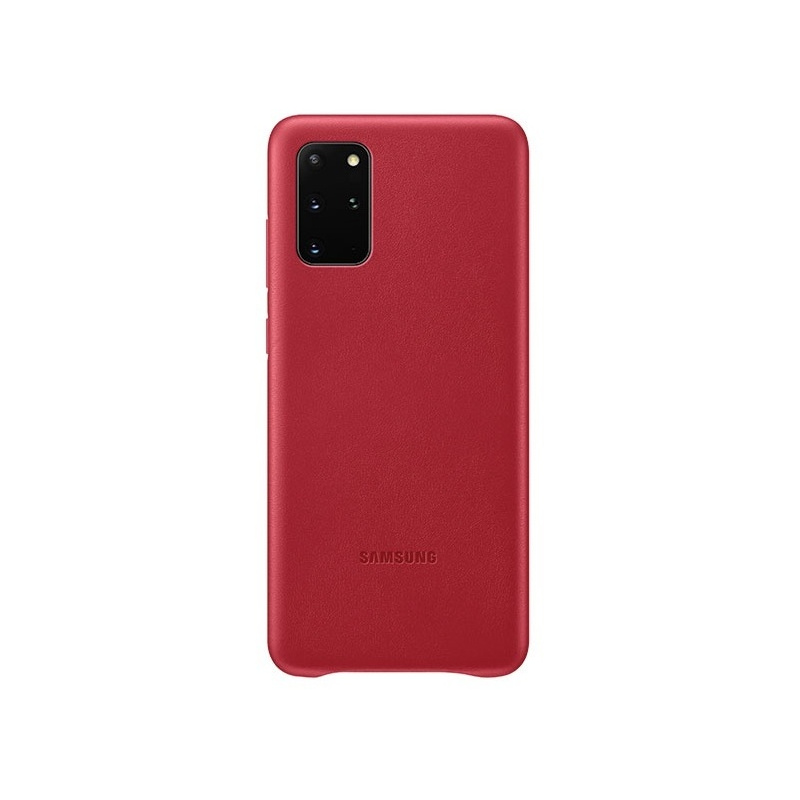 Samsung Distributor - 8806090266089 - SMG154RED - Samsung Galaxy S20+ Plus EF-VG985LR red Leather Cover - B2B homescreen