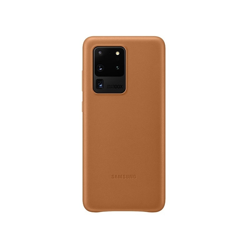 Hurtownia Samsung - 8806090266065 - SMG156BR - Etui Samsung Galaxy S20 Ultra EF-VG988LA brązowy/brown Leather Cover - B2B homescreen