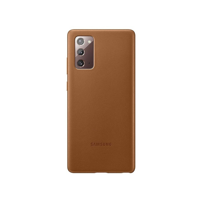 Samsung Distributor - 8806090560224 - SMG162BR - Samsung Galaxy Note 20 EF-VN980LA brown Leather Cover - B2B homescreen