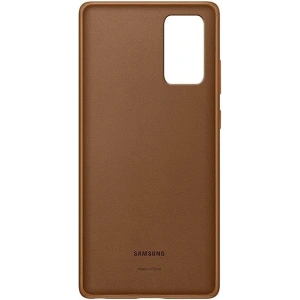 Hurtownia GSM - Etui Samsung Galaxy Note 20 EF-VN980LA brązowy/brown Leather Cover - SMG162BR - {ean13} - Hurt