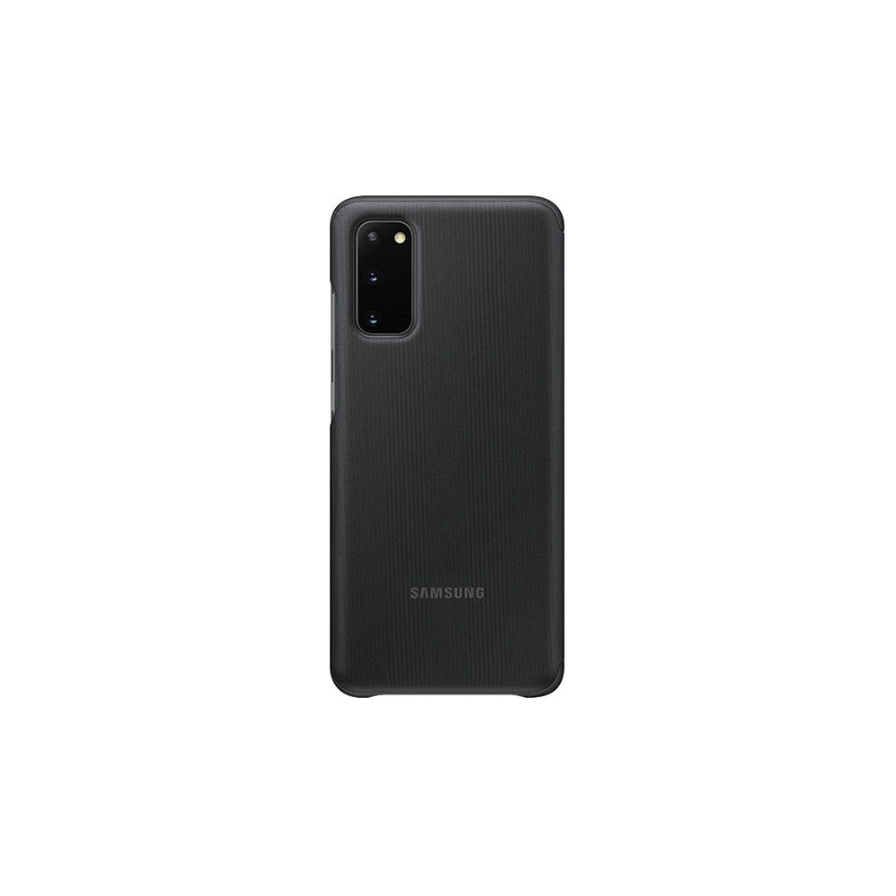 Wholesale Samsung Galaxy S20 EF-ZG980CB black Clear View Cover - SMG172BLK - {ean13} - Hurt