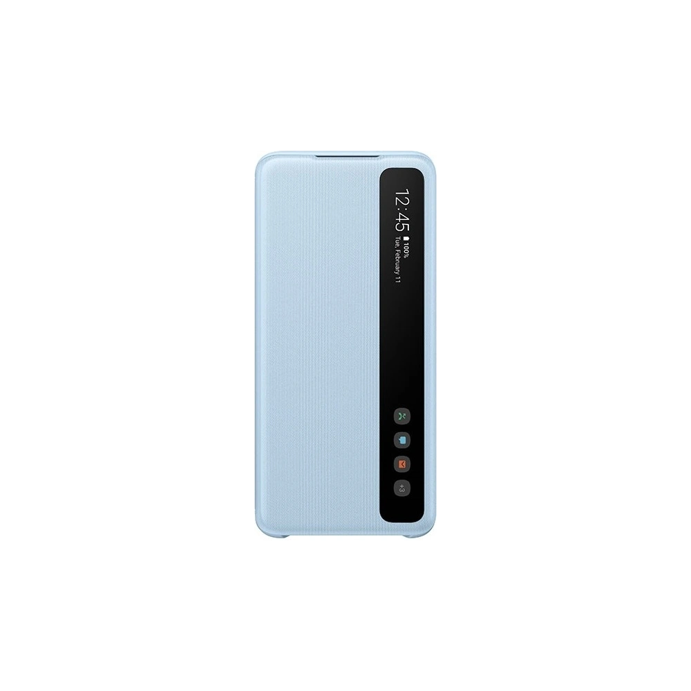 Wholesale Samsung Galaxy S20 EF-ZG980CL sky blue Clear View Cover - SMG174BLU - {ean13} - Hurt
