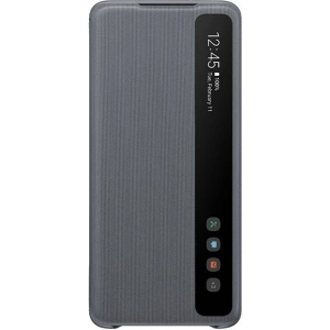 Hurtownia GSM - Etui Samsung Galaxy S20+ Plus EF-ZG985CJ szary/gray Clear View Cover - SMG178GRY - {ean13} - Hurt