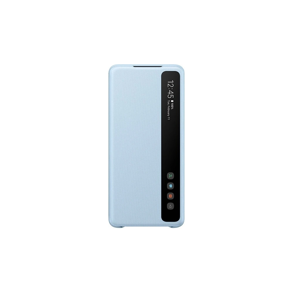 Hurtownia GSM - Etui Samsung Galaxy S20+ Plus EF-ZG985CL niebieski/sky blue Clear View Cover - SMG179BLU - {ean13} - Hurt