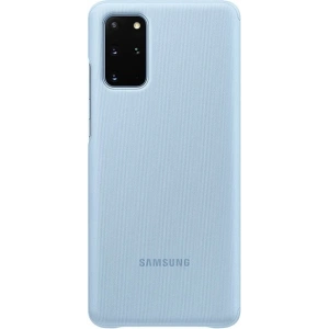 Hurtownia GSM - Etui Samsung Galaxy S20+ Plus EF-ZG985CL niebieski/sky blue Clear View Cover - SMG179BLU - {ean13} - Hurt