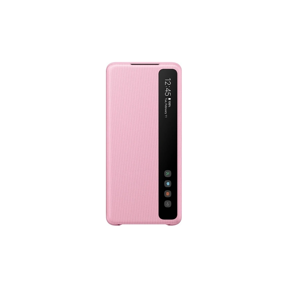 Hurtownia GSM - Etui Samsung Galaxy S20+ Plus EF-ZG985CP różowy/pink Clear View Cover - SMG180PNK - {ean13} - Hurt