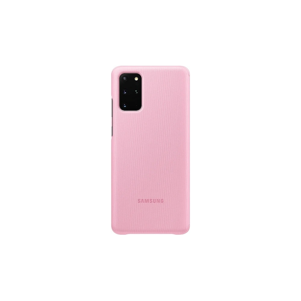 Hurtownia GSM - Etui Samsung Galaxy S20+ Plus EF-ZG985CP różowy/pink Clear View Cover - SMG180PNK - {ean13} - Hurt
