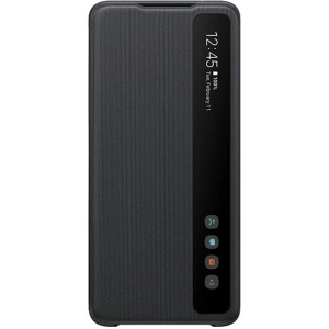 Wholesale Samsung Galaxy S20 Ultra EF-ZG988CB black Clear View Cover - SMG182BLK - {ean13} - Hurt