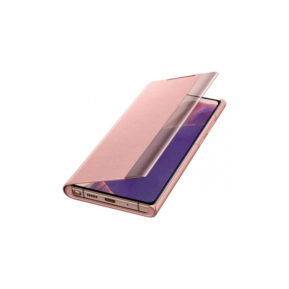 Hurtownia GSM - Etui Samsung Galaxy Note 20 EF-ZN980CA kupferbraun Clear View Cover - SMG184BR - {ean13} - Hurt