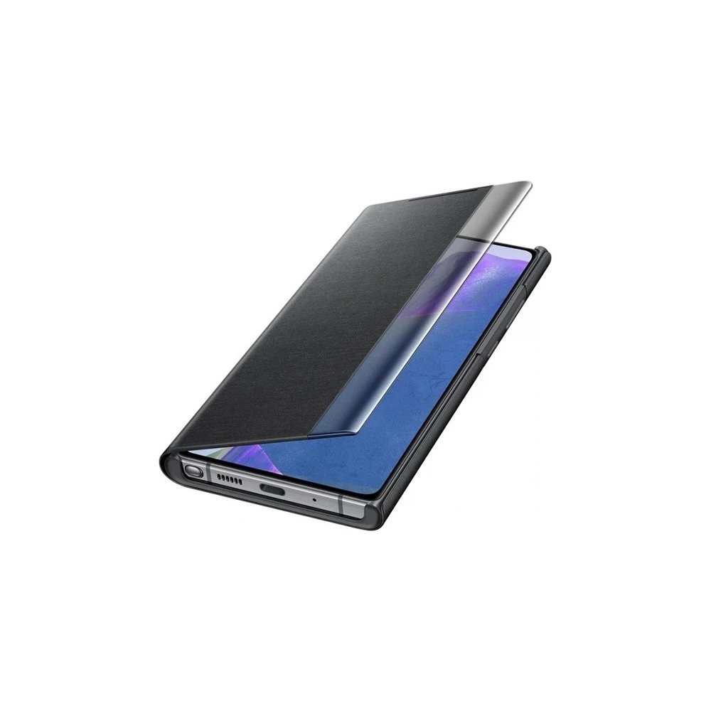 Hurtownia GSM - Etui Samsung Galaxy Note 20 EF-ZN980CB schwarz/black Clear View Cover - SMG185BLK - {ean13} - Hurt