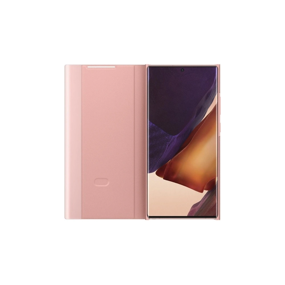 Wholesale Samsung Galaxy Note 20 Ultra EF-ZN985CA copper brown Clear View Cover - SMG187BR - {ean13} - Hurt