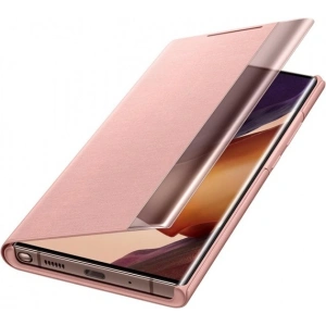 Hurtownia GSM - Etui Samsung Galaxy Note 20 Ultra EF-ZN985CA miedziany brąz/copper brown Clear View Cover - SMG187BR - {ean13} - Hurt