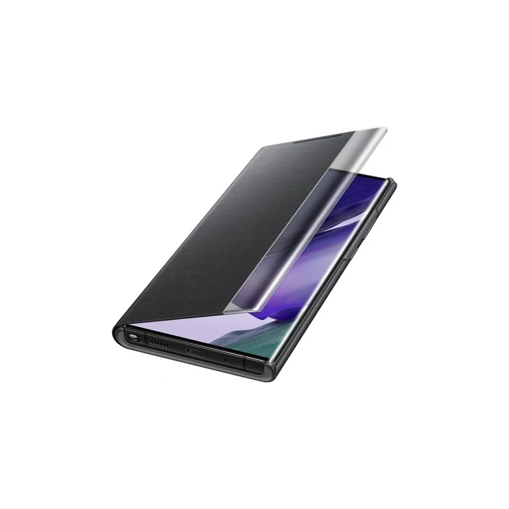 Wholesale Samsung Galaxy Note 20 Ultra EF-ZN985CB black Clear View Cover - SMG188BLK - {ean13} - Hurt