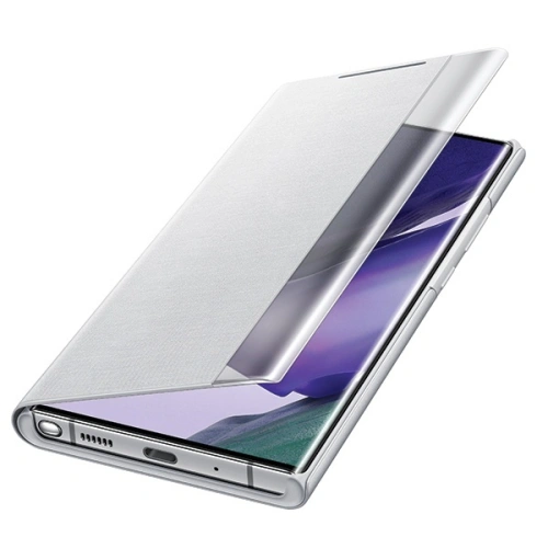 Etui Samsung Galaxy Note 20 Ultra EF-ZN985CS białe srebro/white silver Clear View Cover