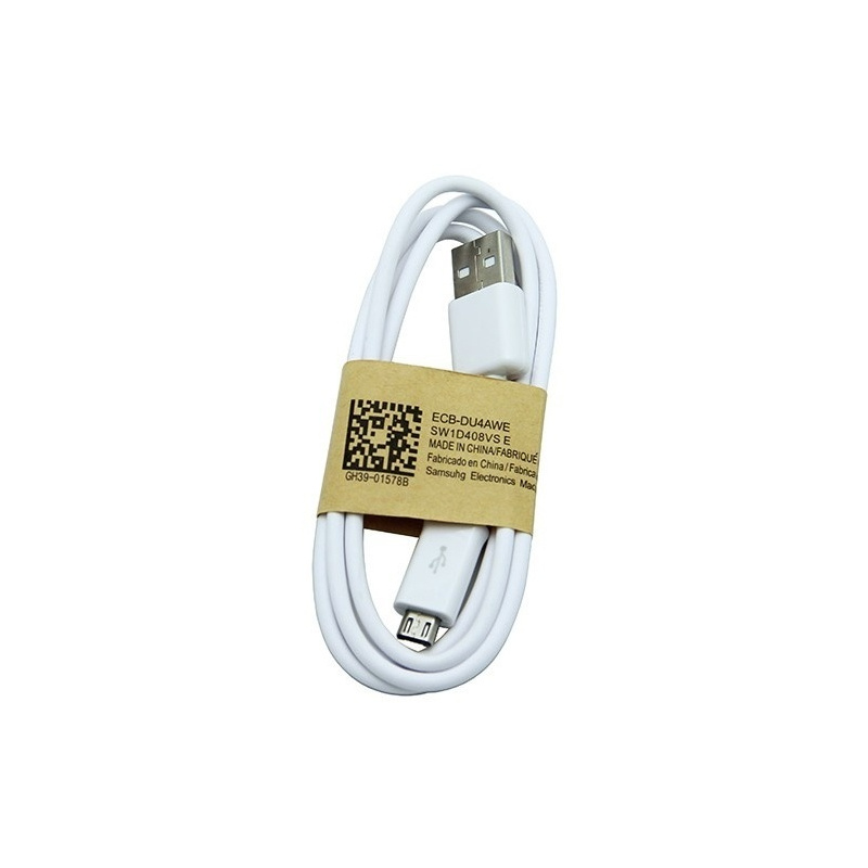 Samsung Distributor - 5901737245984 - SMG194WHT - Samsung Cable ECB-DU4AWE microUSB bulk 100 cm white - B2B homescreen