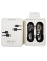 Kabel Samsung EP-DG930MB USB-C  2 szt. czarny/black