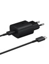 Ładowarka sieciowa Samsung EP-TA800XB PD 25W + kabel USB-C czarny/black