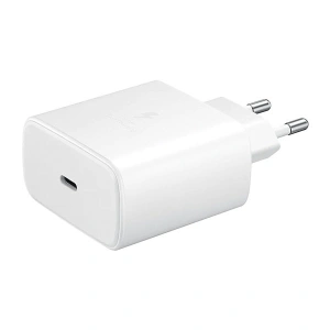 Ładowarka sieciowa Samsung EP-TA845XW PD 45W + kabel USB-C Super Fast Charge biały/white