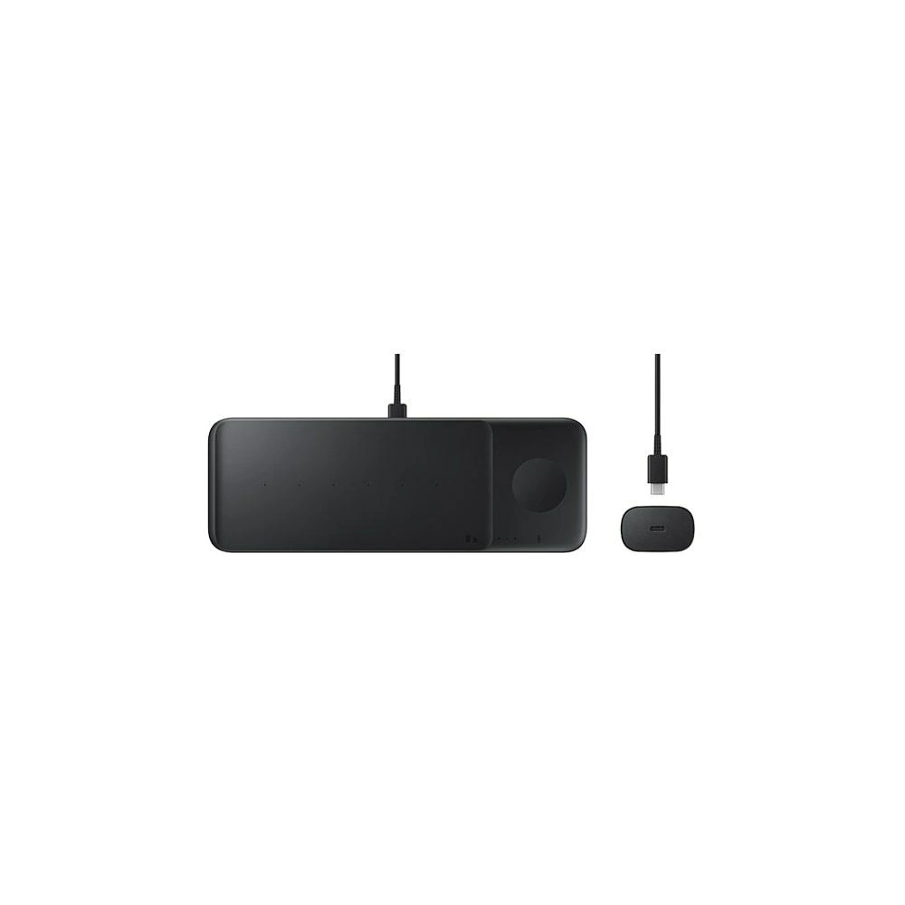 Hurtownia GSM - Ładowarka indukcyjna Samsung EP-P6300TB Trio 9W czarny/black - SMG245BLK - {ean13} - Hurt
