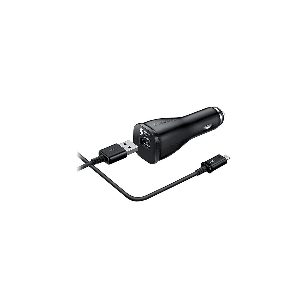 Hurtownia GSM - Ładowarka samochodowa Samsung EP-LN915UB blister microUSB 2A fast charge czarny/black - SMG252BLK - {ean13} - Hurt