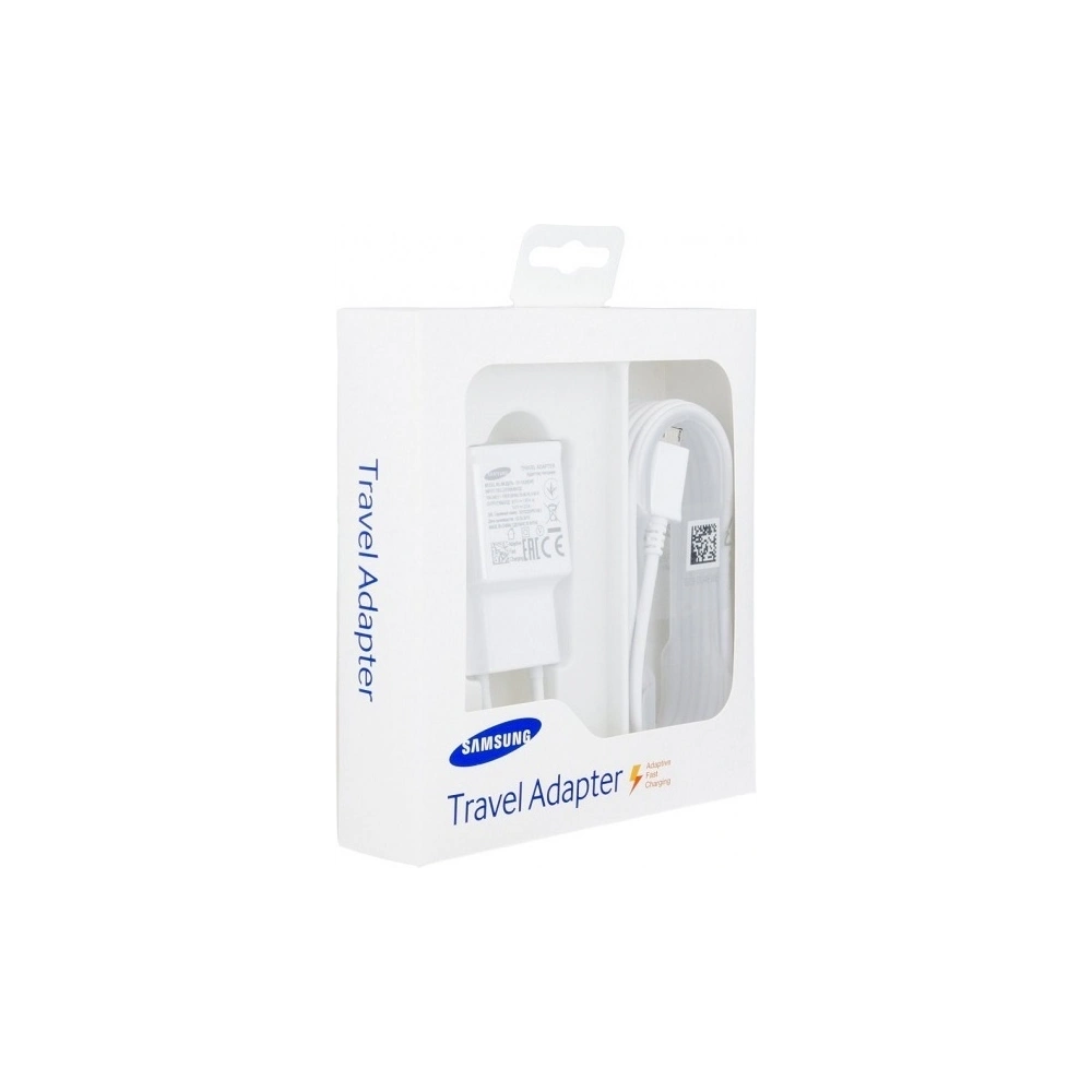 Wholesale Samsung Charger EP-TA20EWEU blister + ECB-DU4AWE fast charge micro - SMG258 - {ean13} - Hurt