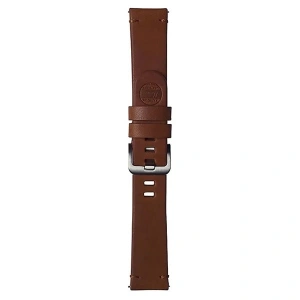 Hurtownia GSM - Pasek Samsung Galaxy Watch 46mm Essex GP-R805BR skórzany brązowy/brown - SMG259BR - {ean13} - Hurt