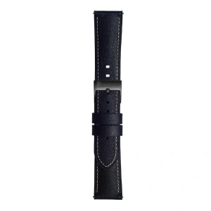 Hurtownia GSM - Pasek Samsung Galaxy Watch 42mm GP-R805BR Leather Urban Traveller czarny/black - SMG263BLK - {ean13} - Hurt