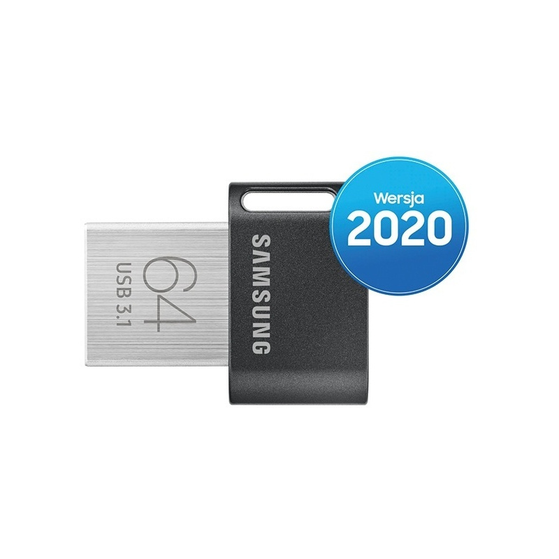 Hurtownia Samsung - 8801643233495 - SMG279GRY - Pendrive Samsung 64GB MUF-64AB/APC FIT Plus USB 3.1 szary/gray - B2B homescreen
