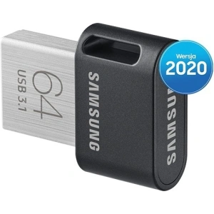 Wholesale Samsung Pendrive 64GB MUF-64AB/APC FIT Plus USB 3.1 gray - SMG279GRY - {ean13} - Hurt
