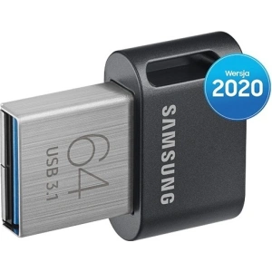 Wholesale Samsung Pendrive 64GB MUF-64AB/APC FIT Plus USB 3.1 gray - SMG279GRY - {ean13} - Hurt