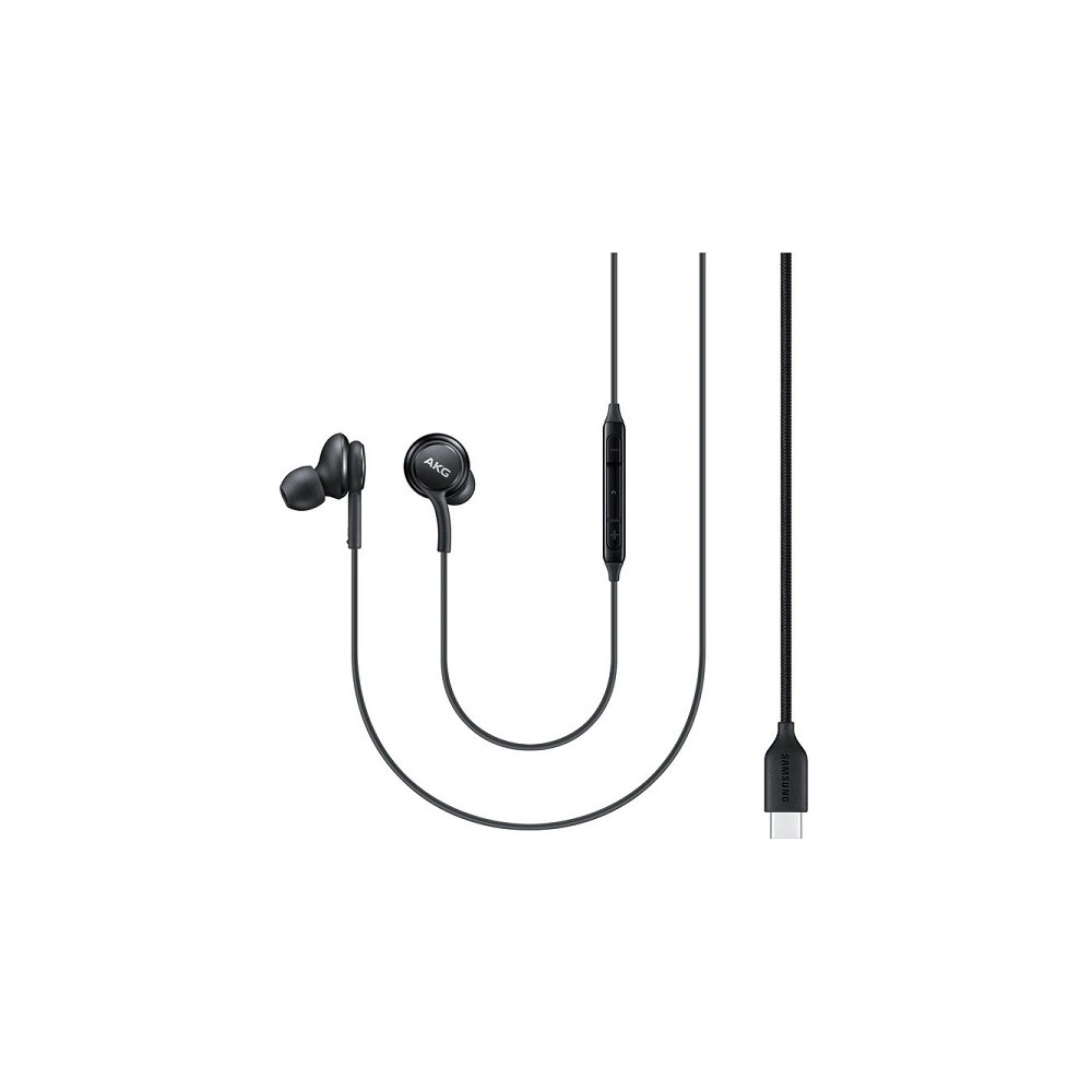 Wholesale Samsung Headphones EO-IC100BB AKG USB-C black - SMG296BLK - {ean13} - Hurt
